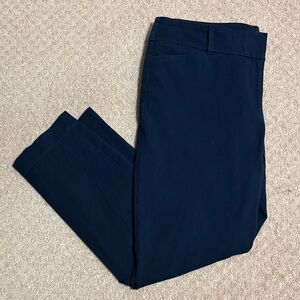 LOFT Navy Cropped Women's Pants